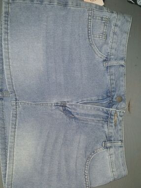 Mini Jean Skirt